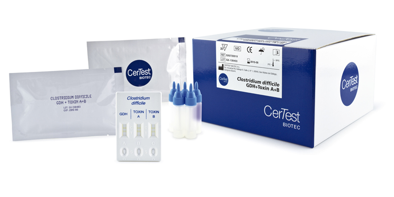 Clostridium difficile (GDH +Toxina A+B)