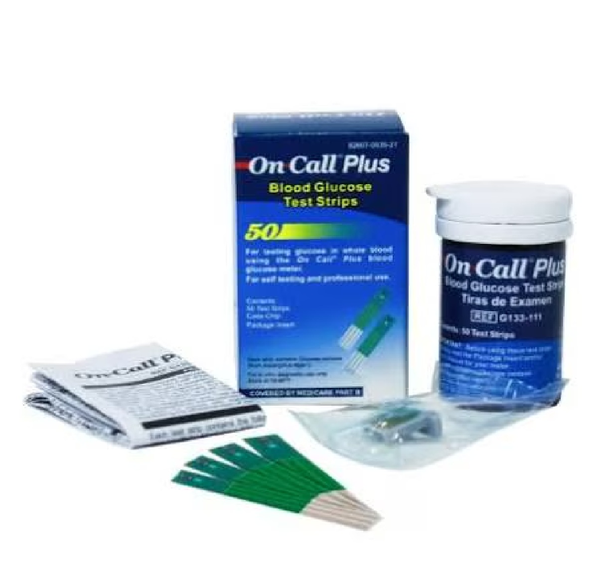 ON CALL PLUS (Tiras reactivas X 50)