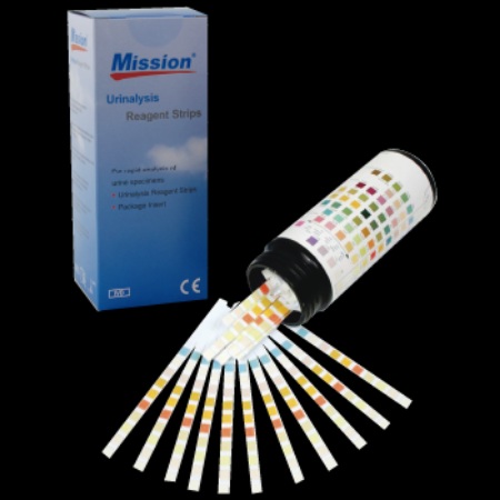 Uroanálisis (tiras reactivas)